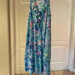 Lilly Pulitzer sleeveless dress size XXS with ruffles